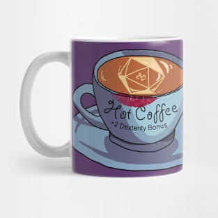 Hot Coffee: +2 Dex Bonus - Lipstick Version Mug